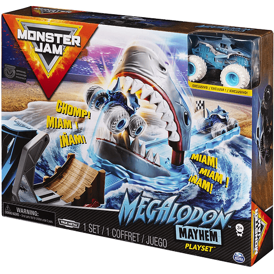 Megalodon Mayhem Monster Jam, juego oficial 