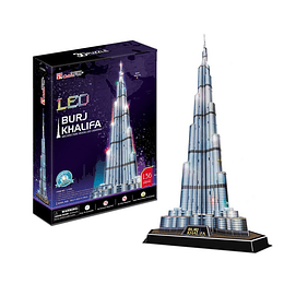 Dubai Burj Khalifa Puzzle Led 3D CubicFun