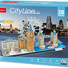 Londres CityLine Puzzle 3D CubicFun