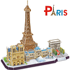 Paris Torre Eiffel Puzzle 3D CubicFun