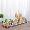 Barcelona Puzzle 3D CubicFun 