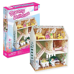 Casa de muñeca Puzzle 3D CubicFun