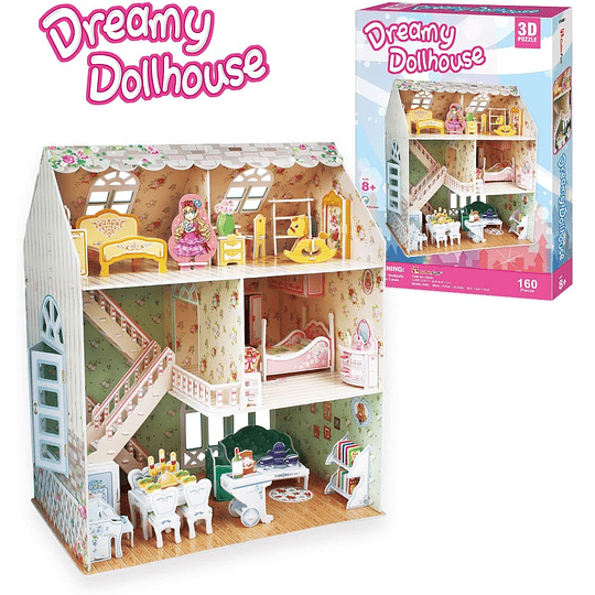 Casa de muñeca Puzzle 3D CubicFun