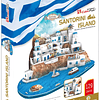 Santorini Island Puzzle 3D Cubicfun