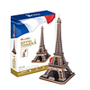 Torre Eiffel Puzzle en 3D CubicFun