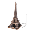 Torre Eiffel Puzzle en 3D CubicFun