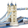 London Twin Bridge Puzzle 3D National Geographic CubicFun
