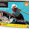 Plaza de San Marcos Puzzle 3D National Geographic CubicFun