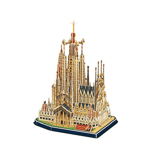 Sagrada Familia Barcelona Puzzle 3D National Geographic CubicFun