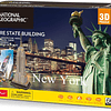 Empire State Building New York Puzzle 3D National Geographic CubicFun