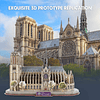 Notre Dame de París Puzzle 3D National Geographic CubicFun