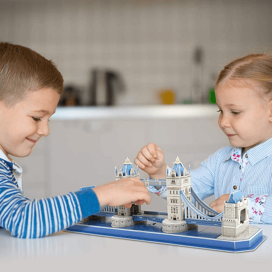 Tower Bridge Londres Puzzle 3D CubicFun