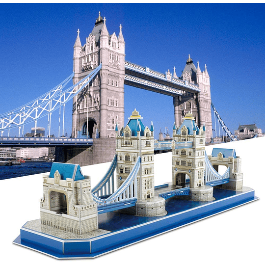 Tower Bridge Londres Puzzle 3D CubicFun