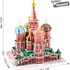 St. Basil's Cathedral Russia Puzzle 3D CubicFun