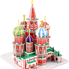 St. Basil's Cathedral Russia Puzzle 3D CubicFun