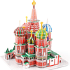 St. Basil's Cathedral Russia Puzzle 3D CubicFun