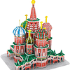 St. Basil's Cathedral Russia Puzzle 3D CubicFun