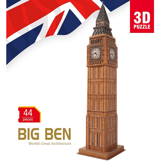 Big Ben Londres Puzzle 3D CubicFun