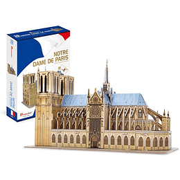 Notre Dame de Paris Puzzle 3D CubicFun