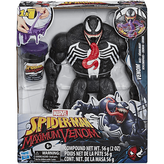 Spider-Man Maximum Venom acción de Ooze-Slinging