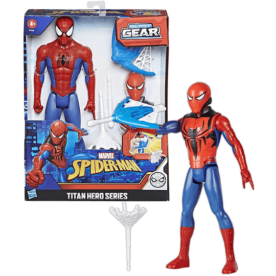 Spider-Man Marvel Titan Hero Series Blast Gear