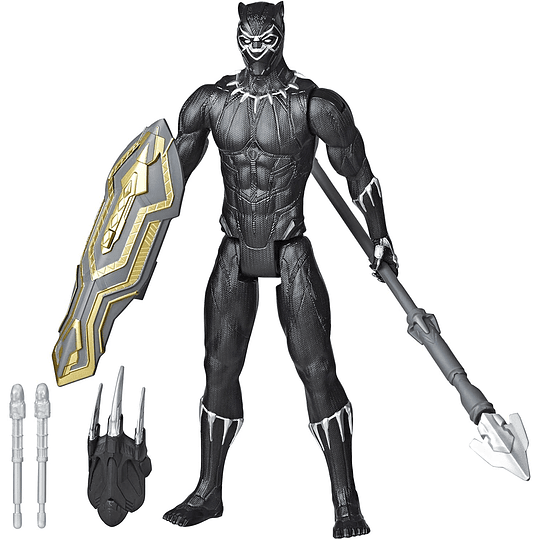 Pantera negra de lujo de Marvel Titan Hero Series Blast Gear