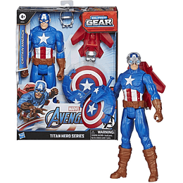 Capitán América Marvel Titan Hero Blast Gear