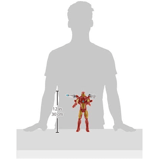Iron Man de Marvel Titan Hero Series Blast Gear