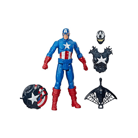 Capitan America Spider-Man Maximum Venom 