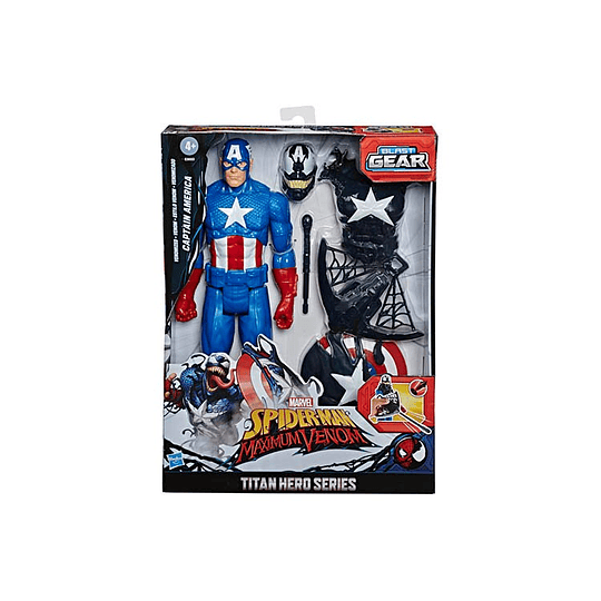 Capitan America Spider-Man Maximum Venom 