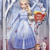 Elsa Cantante con música con Vestido Azul Inspirado en Disney Frozen 2