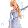 Elsa Cantante con música con Vestido Azul Inspirado en Disney Frozen 2
