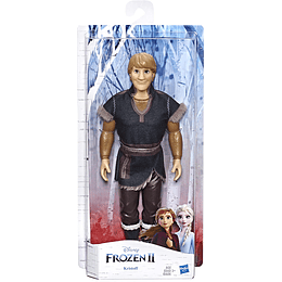 Kristoff muñeca de moda con traje marrón inspirado en la película Frozen 2