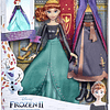 Anna Transformation Queen 2 Trajes y 2 Estilos de Pelo Frozen 2