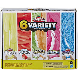  Play-Doh Kit de 6 Variedades 