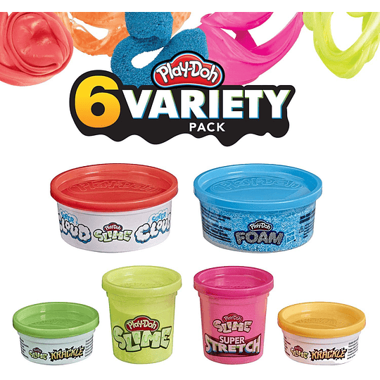  Play-Doh Kit de 6 Variedades 