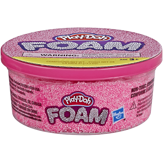  Pote de espuma para modelar Play-Doh Rosado