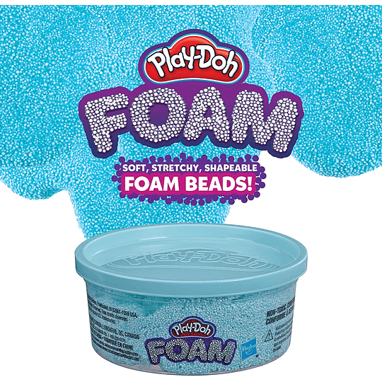 Pote de espuma para modelar Play-Doh color Azul
