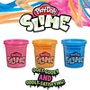 Brand Slime 3 Pack de Slime azul, naranja metálico, y rosa metálico Play-Doh