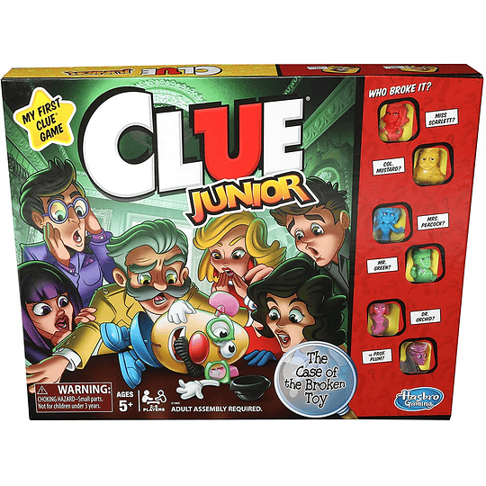 Clue Junior Caso del juguete Roto