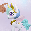Unicornio Princesa Celestia besitos Mágicos 