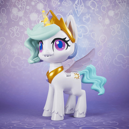Unicornio Princesa Celestia besitos Mágicos 