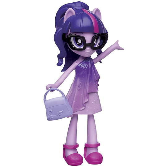 Twilight Sparkle and DJ Pon-3 Muñecas Equestria Girls Fashion con más de 40 accesorios My Little Pony