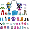 Rainbow Dash y Starlight Glimmer Muñecas Equestria Girls Fashion con más de 40 accesorios My Little Pony