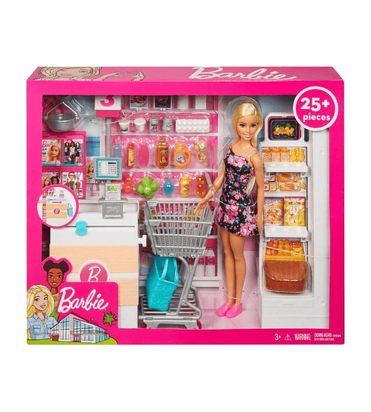 barbie vamos al supermercado