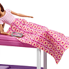  Barbie Muñeca con muebles de dormitorio y accesorios