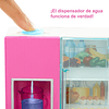 Barbie Refrigerador, accesorios para cocina con muñeca rubia