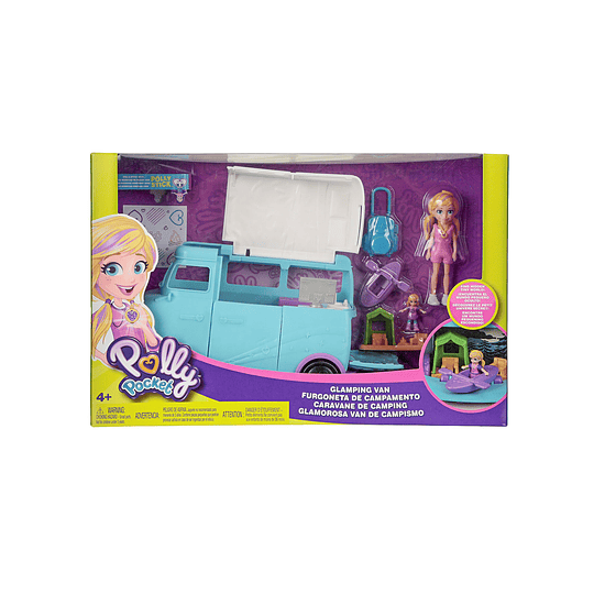 Caravana de aventuras de Polly Pocket, accesorios para muñecas