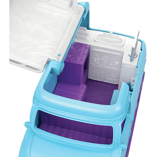 Caravana de aventuras de Polly Pocket, accesorios para muñecas