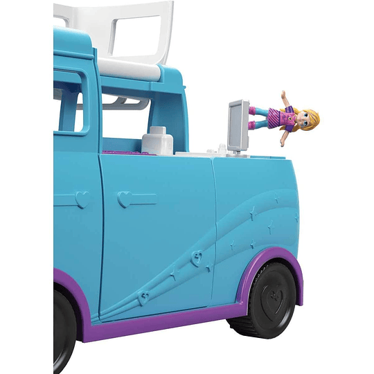 Caravana de aventuras de Polly Pocket, accesorios para muñecas